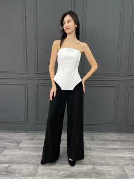 Оверсайз брюки в черном цвете