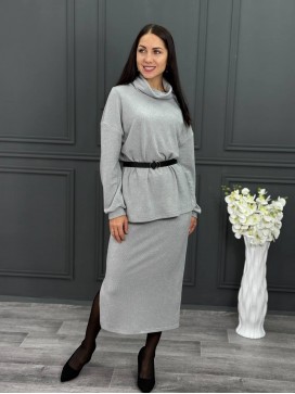 Костюм серый