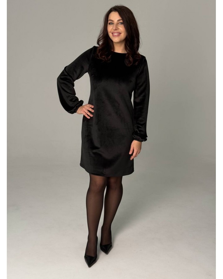 Платье из бархата