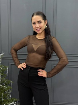 Лонг прозрачный шоколад