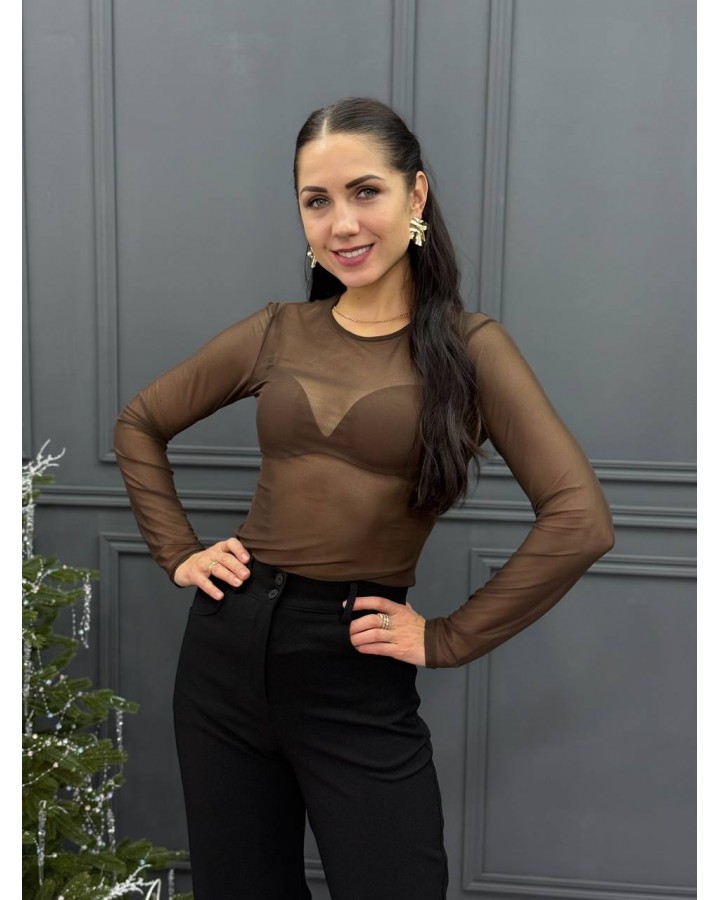 Лонг прозрачный шоколад