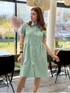 Платье летнее мята